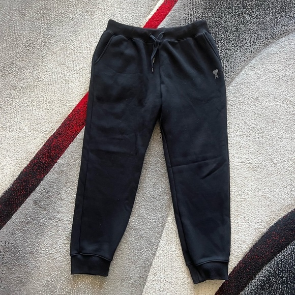 AMI Paris Alexander Mattiussi Black Sweatpants - Picture 1 of 4